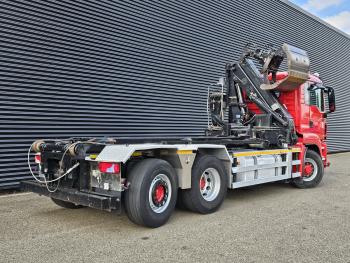 TGS 26.400 / 6x4H-2 / HMF Z KRAAN + CONTAINERSYSTEM